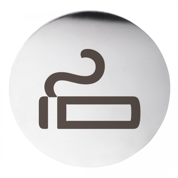 HOME: Ikona – Kouření povoleno, kruh, lesk