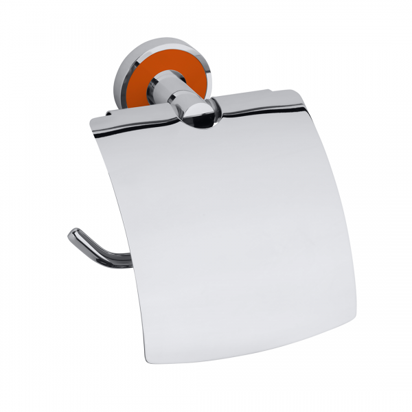 TREND-I: Držák toaletního papíru s krytem, oranžová