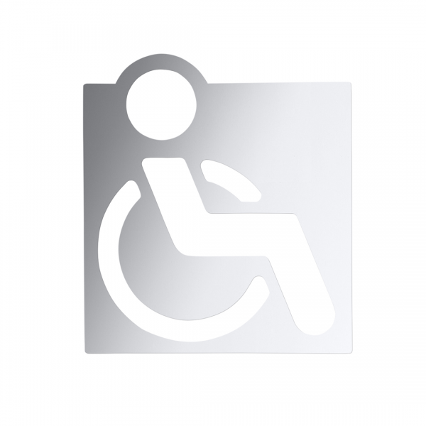 Ikona – Invalidé, čtverec, lesk
