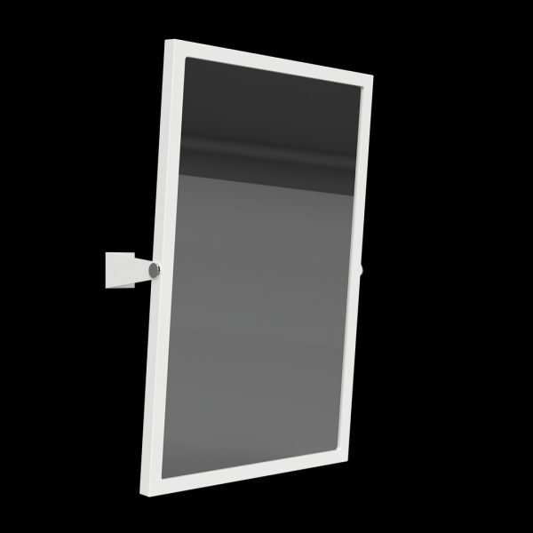 HELP: Výklopné zrcadlo 400 x 600 mm, bílé